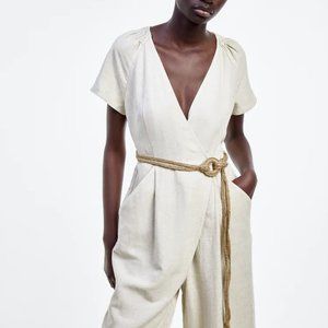 rustic jumpsuit ZARA